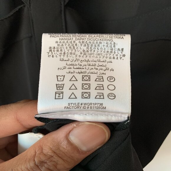 BCBGMaxAzria Women's Black Jada Cutout Tank Top Size XXS - Picture 7 of 8